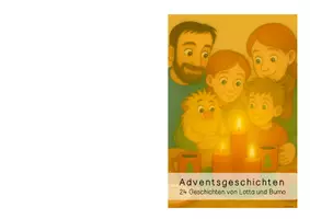Vorschau - Präsentationen/Tafelbilder - Adventsgeschichten Buchstabenmonster - Seite 1