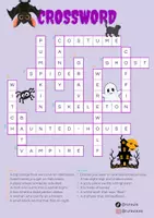 Vista previa - Hojas de trabajo - Halloween Game Worksheets (inglés) - página 3