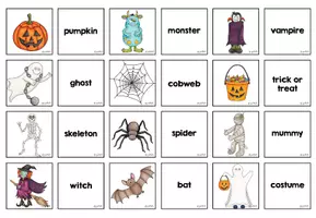 Vorschau - Spiele - Merk es dir! Halloween Spiel (Bild und Wort) - Seite 3