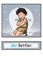 Vorschau - Arbeitsblätter - Bildkarten "Sankt Martin" plus Aufgaben zum Wortschatz - DaZ / DaF / Deutsch #sonnemondundsparen - Seite 2