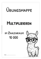 Vorschau - Arbeitsblätter - Schriftliche Multiplikation im Zahlenraum 10 000 – Arbeitsblätter, Übungen & Lösungen - Seite 2