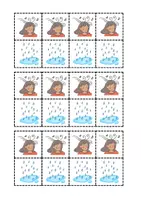 Vorschau - Arbeitsblätter - Herbst-Materialpaket: Wetter und Kleidung im Sommer & Herbst – 3 Arbeitsblätter + Bildkarten - Seite 2