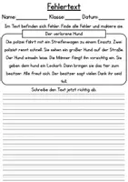 Vorschau - Arbeitsblätter - Polizei: Nomen • Verben • Adjektive - 13 Arbeitsblätter zu Wortarten - Seite 1