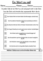 Vorschau - Arbeitsblätter - Polizei: Nomen • Verben • Adjektive - 13 Arbeitsblätter zu Wortarten - Seite 2