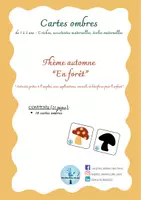 Aperçu - Jeux - Jeu d'ombre sur le thème de l'automne - Page de couverture