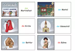 Vorschau - Stationenlernen - Spiele im DaZ-Unterricht / wachsendes Materialpaket - Seite 1