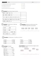 Aperçu - Feuilles d'exercices - évaluation maths périodes 1,2 by ProfdeAaZ - Page 3