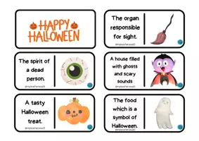 Vista previa - Juegos / Gamificación - HALLOWEEN DOMINOES - página 1