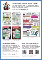 Vorschau - Mal- und Bastelvorlagen - Lückentext: Satzglieder – Klasse 6, Deutsch - Seite 3