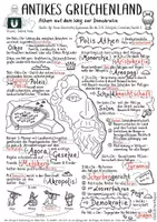 Vorschau - Arbeitsblätter - Lückentext: Antikes Griechenland – Klasse 6, Geschichte - Seite 2