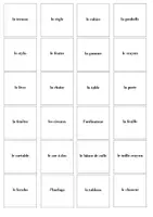 Vorschau - Arbeitsblätter - Objets dans la salle de classe - Im Klassenzimmer: Spielkarten und Übungen - Seite 2