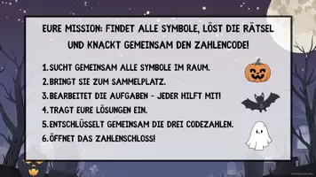 Vorschau - Spiele - Halloween Escape Room - Kopfrechnen Addition & Subtraktion - Seite 3