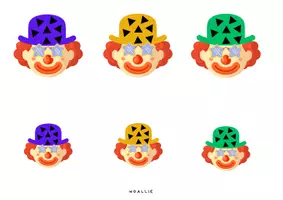 Voorbeeld - Logifiguren clown - Pagina 3