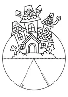 Vista previa - Manualidades / Dibujos para colorear - HALLOWEEN 3D SCENES (HALLOWEEN CRAFTS) - página 2