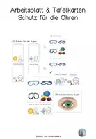 Vorschau - Arbeitsblätter - AB und Tafelkarten Schutz für die Augen - Deckblatt