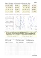 Vorschau - Arbeitsblätter - Allgemeine Form & Normalform QUADRATISCHER FUNKTIONEN - Seite 2