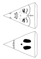 Vorschau - Mal- und Bastelvorlagen - Gruselige Wimpelkette - Halloween
Eine eigene Wimpelkette erstellen mit Vorlagen oder leeren Wimpel - Seite 3