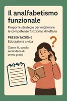 anteprima - Presentazioni / Lavagne - Proporre strategie per migliorare le competenze funzionali di lettura. - Pagina di copertina