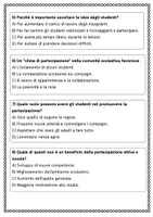 anteprima - Schede informative - Progettare azioni concrete per favorire un clima di partecipazione nella comunità scolastica. - Pagina 3