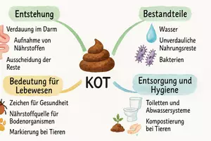 Vorschau - Arbeitsblätter - Arbeitsblatt "Kot" + Onlineübung & MP3 + Mindmap + Infografik - Seite 2