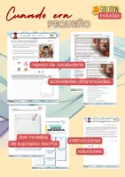 Vista previa - Unidades / Secuencias / Situaciones de Aprendizaje - Cuando era niño - imperfecto de indicativo - Portada