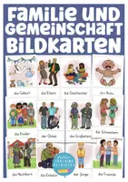 zapowiedź - Niemiecki Deutsch Bildkarten die Familie rodzina - obwoluta