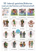 anteprima - Flashcard - Tedesco: la famiglia Bildkarten die Familie Deutsch - Pagina 2