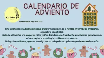 Vista previa - Juegos / Gamificación - CALENDARIO DE ADVIENTO CON FRASES POSITIVAS - página 1