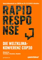 Vorschau - Lehrwerke/Schulbücher - Rapid Response: Unterrichtsmaterial zur Weltklimakonferenz COP30 - Deckblatt