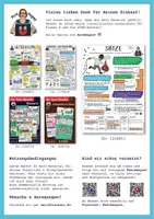 Vorschau - Arbeitsblätter - Lückentext: Sätze – Klasse 6, Deutsch - Seite 3