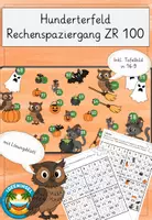 Vorschau - Arbeitsblätter - Hunderterfeld Spaziergang Halloween - ZR100 - Deckblatt