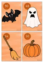Vorschau - Arbeitsblätter - Hunderterfeld Spaziergang Halloween - ZR100 - Seite 2