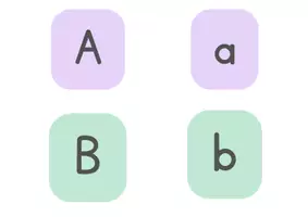 Προεπισκόπηση - Flashcards - Alphabet Lowercase and Uppercase Matching Partner Cards - Εξώφυλλο