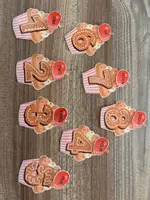 Vista previa - Juegos / Gamificación - Actividad montessori de cupcakes para aprender los numeros en inglés - página 2