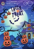 Vista previa - Manualidades / Dibujos para colorear - Games and puzzles Halloween: Pasatiempos divertidos para Infantil y Primaria - página 2