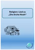 Vorschau - Anderer Materialtyp - Religion: Lied zu „Die Arche Noah“ - Deckblatt