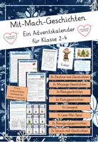 Vorschau - Anderer Materialtyp - Mit-Mach-Geschichten - Adventskalender - Deckblatt