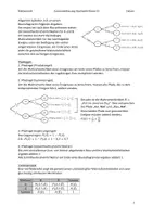 Vorschau - Arbeitsblätter - Zusammenfassung Stochastik (Klasse 10) - Seite 1