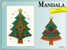 Vista previa - Hojas de trabajo - PAQUETE DE MATERIAL „NAVIDAD“ - página 1