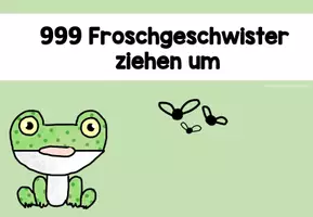 Vorschau - Präsentationen/Tafelbilder - Zahlenraum 1000: 999 Froschgeschwister Anschauungsmaterial - Seite 1