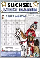 Vorschau - Arbeitsblätter - Großes Materialpaket "Sankt Martin" (wachsend) DaZ / Deutsch / KBW / Religion - Seite 1
