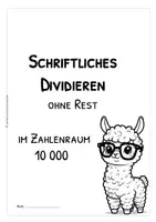 Vorschau - Arbeitsblätter - Schriftliche Division im Zahlenraum 10 000 – Freebie, Arbeitsblätter & Lösungen - Seite 2