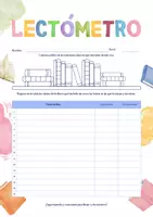 Vista previa - Hojas de trabajo - Lectómetro - Portada