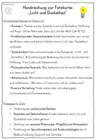 Vorschau - Fördermaterial/Inklusion - Licht und Dunkelheit Fotokartei / Symbol Licht - Seite 3