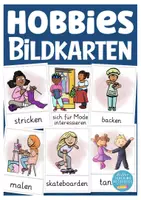 Vista previa - Decoración del aula - Bild- und Wortkarten Deutsch / DAZ - Hobbies alemán - Portada