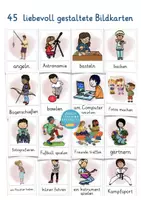 Vista previa - Decoración del aula - Bild- und Wortkarten Deutsch / DAZ - Hobbies alemán - página 1
