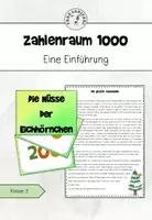 Vorschau - Arbeitsblätter - Einführung Zahlenraum 1000 KL 3 - Deckblatt