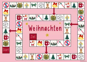 Vorschau - Spiele - Materialpaket - Würfelspiele Wortschatz Winter/Weihnachten - Seite 3