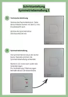 Vorschau - Arbeitsblätter - Symmetriebemaßung - Deckblatt