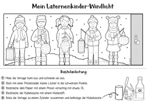 Vorschau - Mal- und Bastelvorlagen - Sankt Martin | Traumreise / Fantasiereise & Windlichter - Seite 3